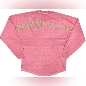 XL NWOT Disney World Briar Rose Gold Glitter Spirit Jersey for Adults